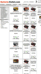 Mobile Screenshot of batterie-outlet.com